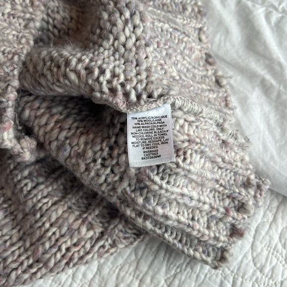 Wool blend mock neck sweater - Picture 4 of 7